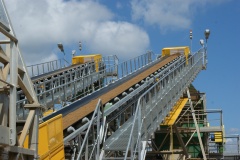 Lafarge Kruszywa i Beton Kopalnia Sępólno Wielkie Konstrukcje wsporcze przesiewacz i przenośniki taśmowe Węzła wstępnego odsiewu frakcji 0-2 mm